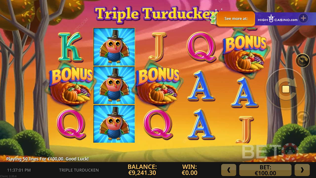 Triple Turducken Δωρεάν Παιχνίδι