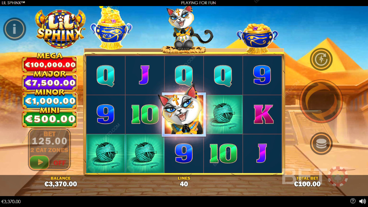 Lil Sphinx Ανασκόπηση από BETO Slots
