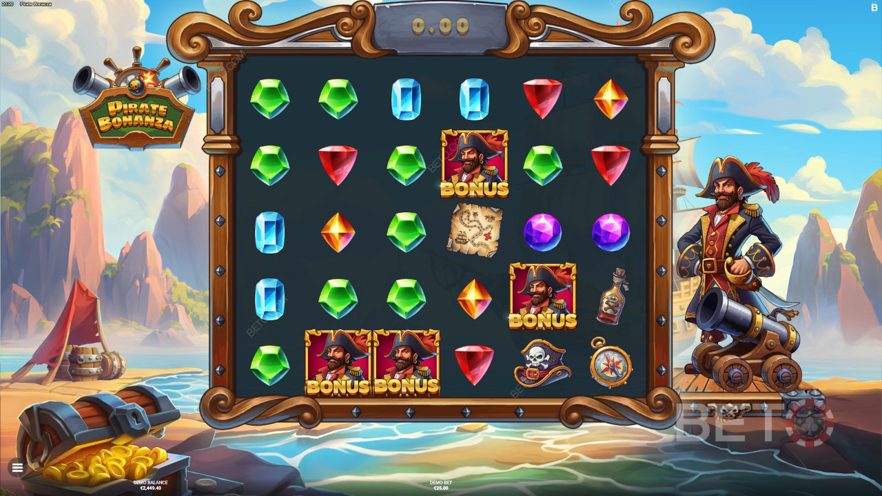 Pirate Bonanza Ανασκόπηση από BETO Slots