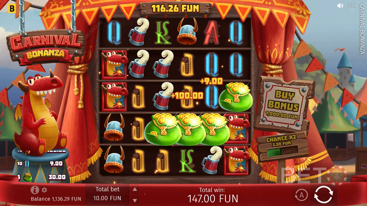 Carnival Bonanza Δωρεάν Παιχνίδι