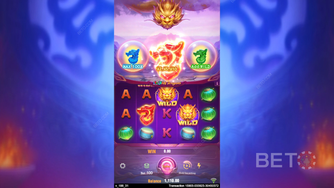 3 Pot Dragons Δωρεάν Παιχνίδι