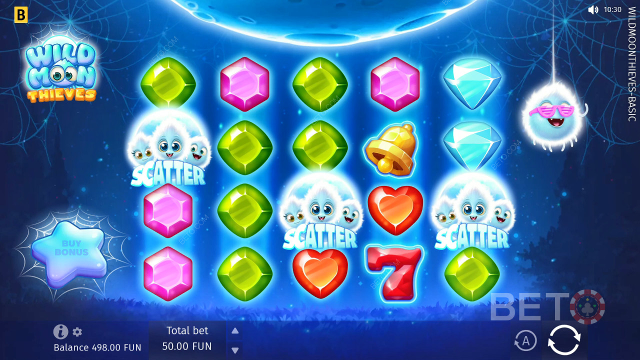 Wild Moon Thieves κριτική από BETO Slots