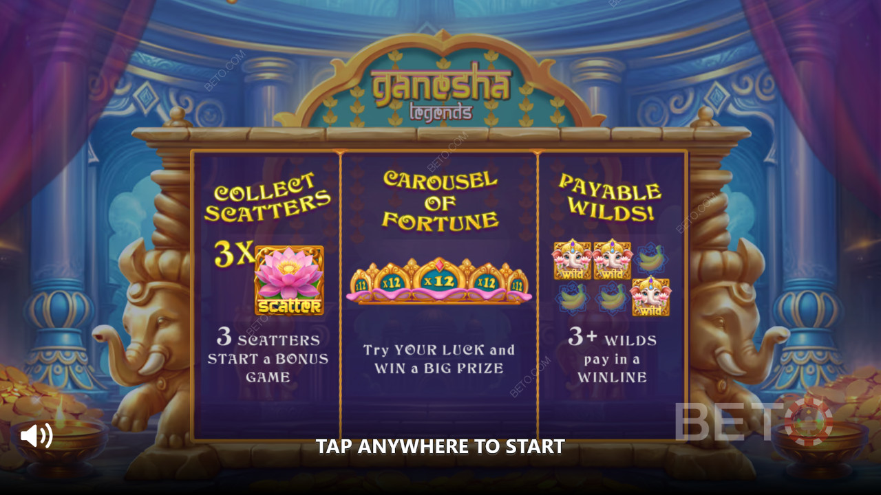 Τα χαρακτηριστικά μπόνους εξηγούνται στο Ganesha Legends από το Gamebeat