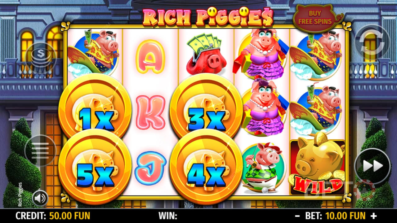 Rich Piggies Δωρεάν Παιχνίδι