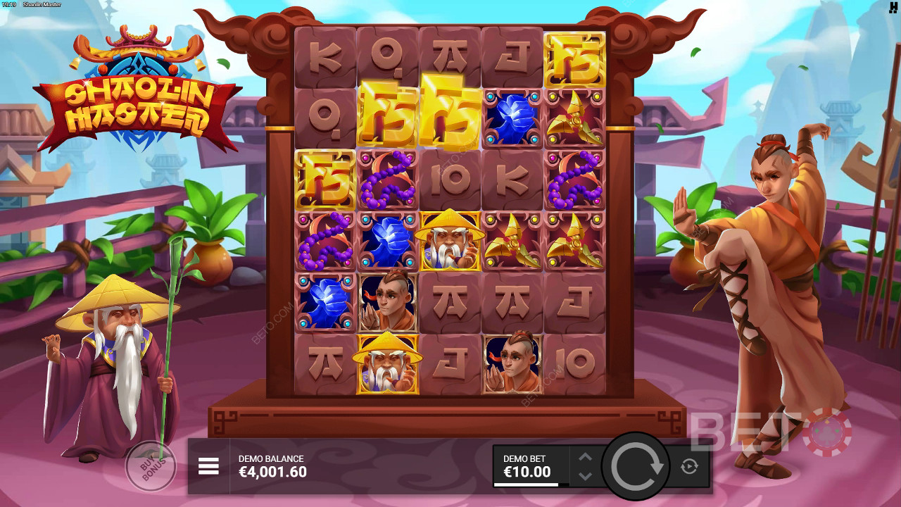 Shaolin Master Ανασκόπηση από BETO Slots