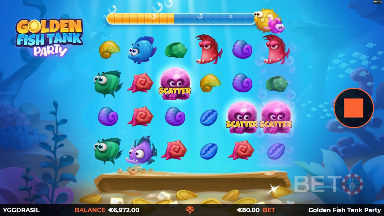 Golden Fish Tank Party Δωρεάν Παιχνίδι