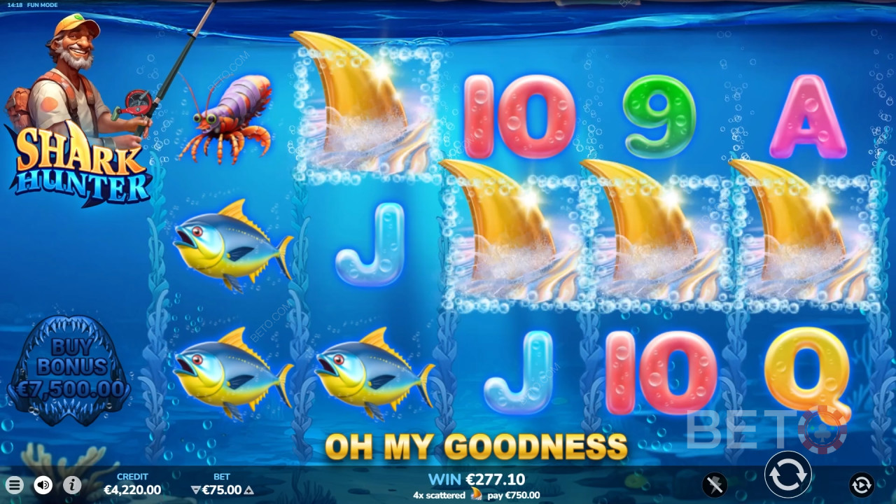 Shark Hunter (Atomic Slot Lab) Δωρεάν Παιχνίδι