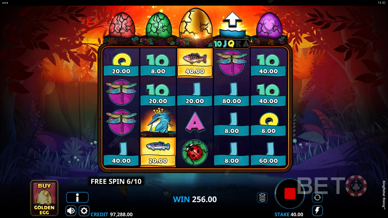 Kingfisher Rising Ανασκόπηση από BETO Slots