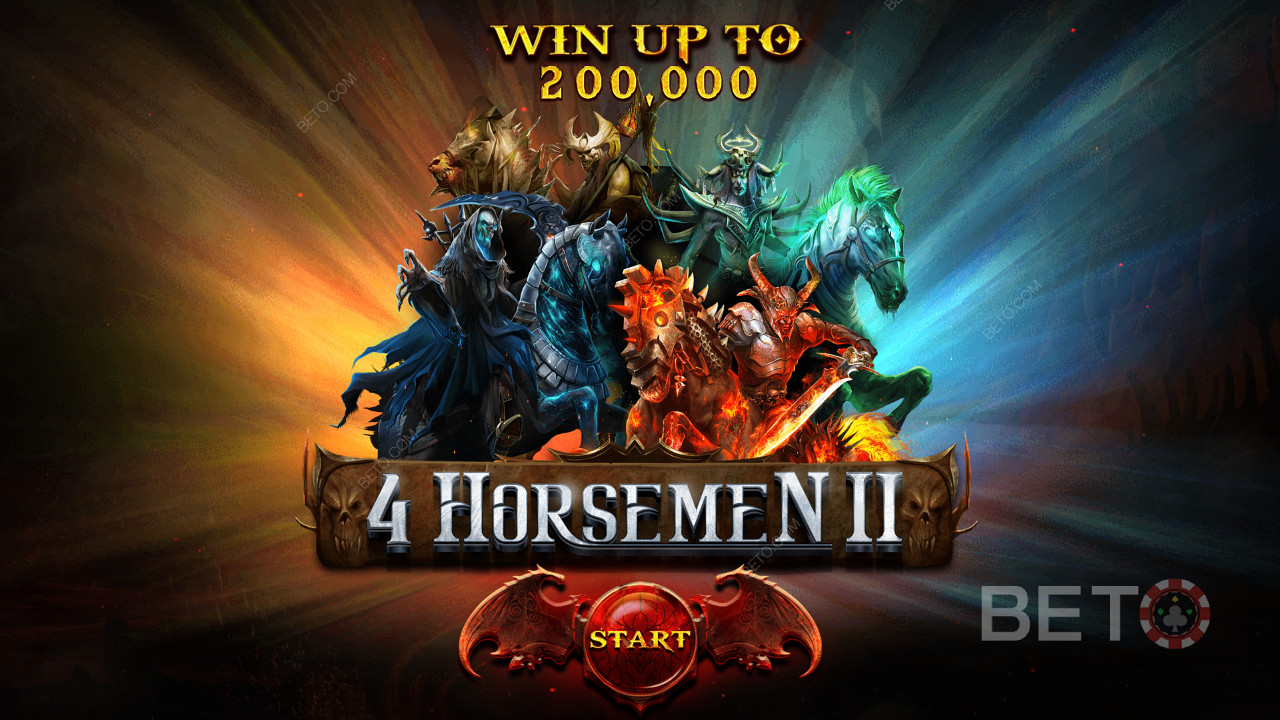 Οδηγήστε τα άλογα της δόξας σε έναν καταδικασμένο κόσμο της υποδοχής 4 Horsemen 2