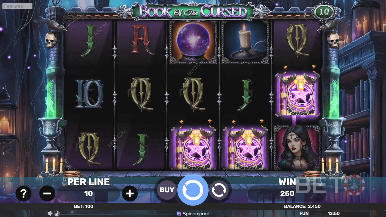 Book of the Cursed Ανασκόπηση από την BETO Slots