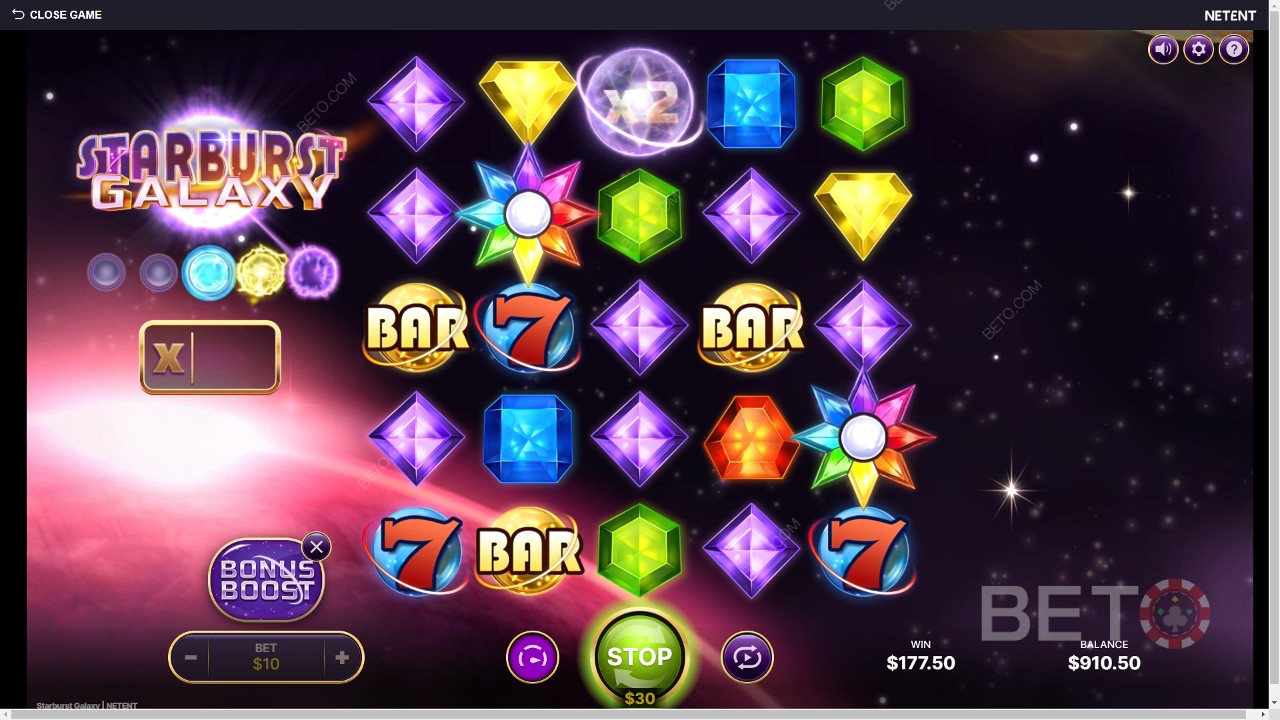 Starburst Galaxy Δωρεάν Παιχνίδι
