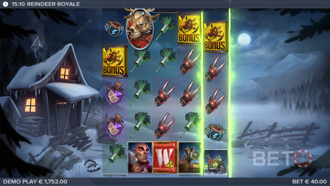 Ανασκόπηση Reindeer Royale από BETO Slots