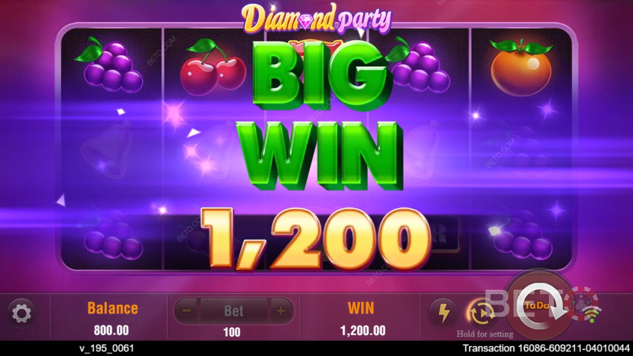 Diamond Party Δωρεάν Παιχνίδι