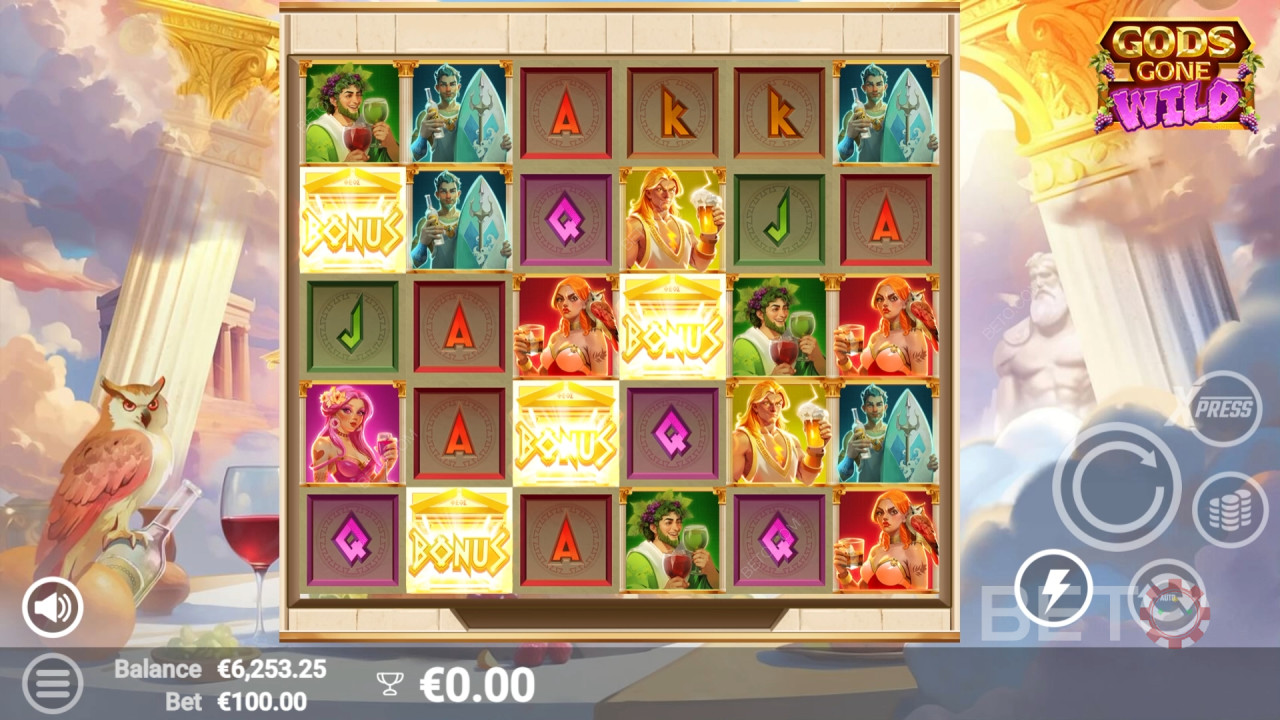Gods Gone Wild Δωρεάν Παιχνίδι