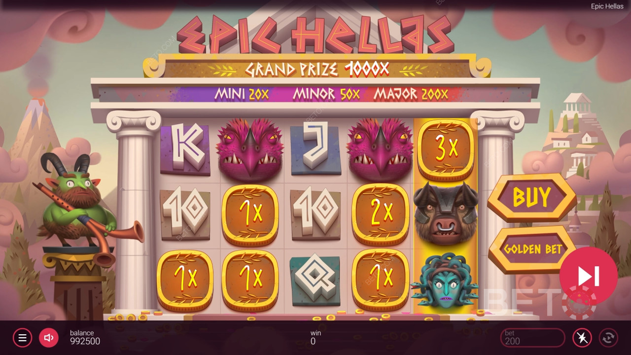 Epic Hellas Ανασκόπηση από BETO Slots
