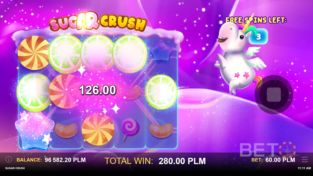 Ανασκόπηση Sugar Crush από την BETO Slots