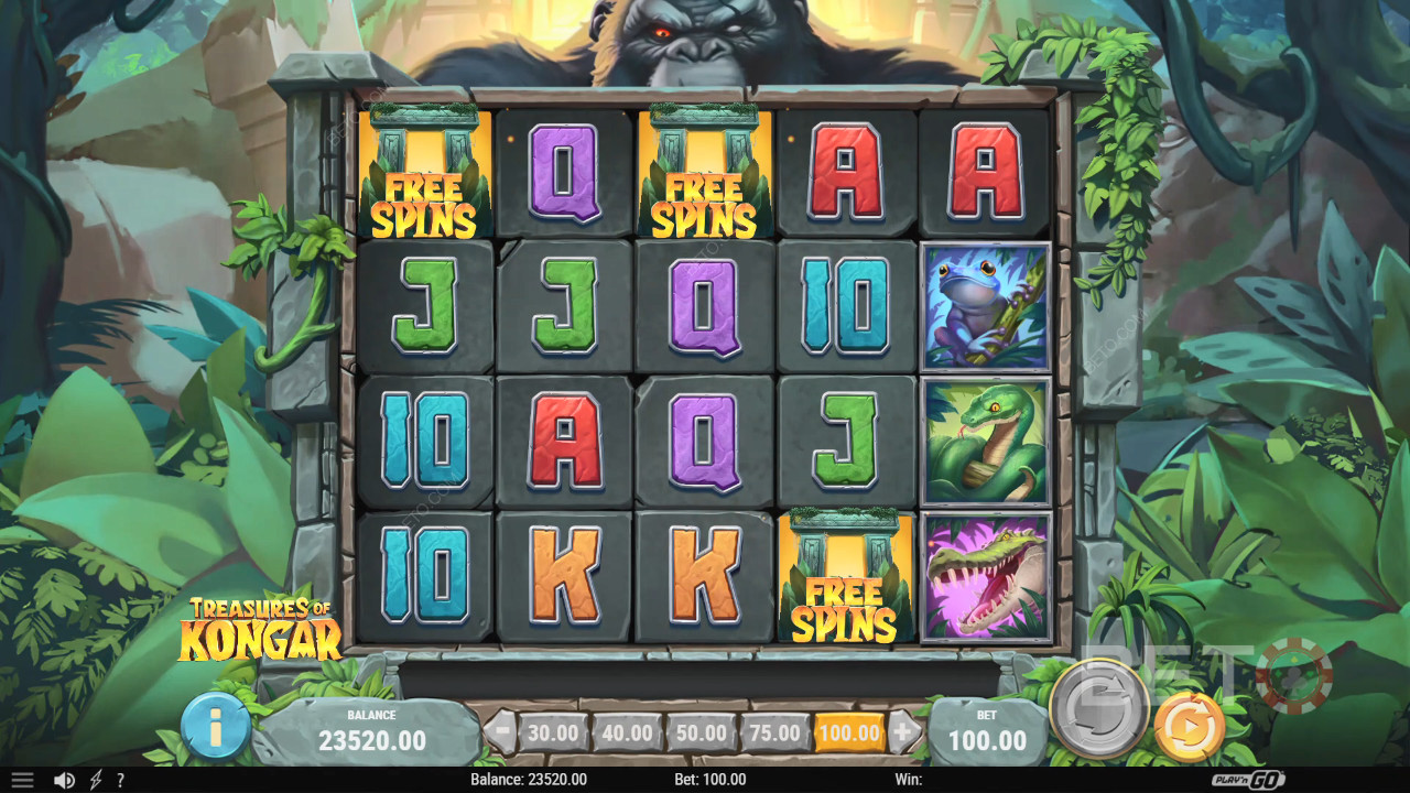 Treasures of Kongar Ανασκόπηση από BETO Slots