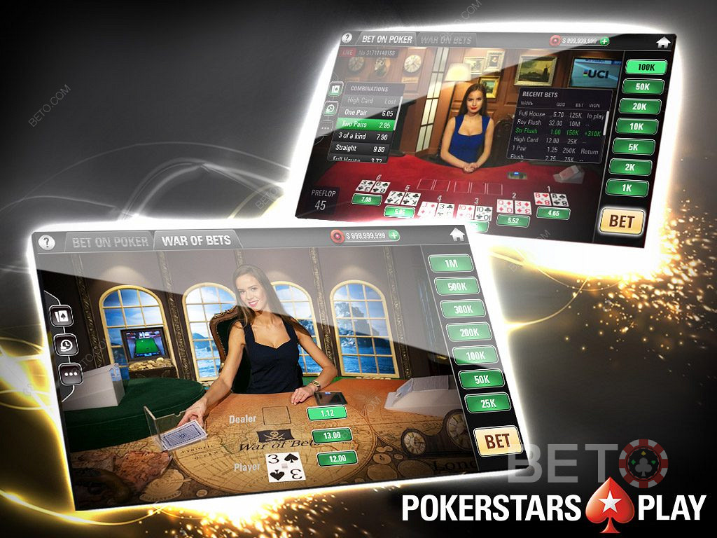 Σχεδιασμός και φιλικό προς το χρήστη καζίνο PokerStars