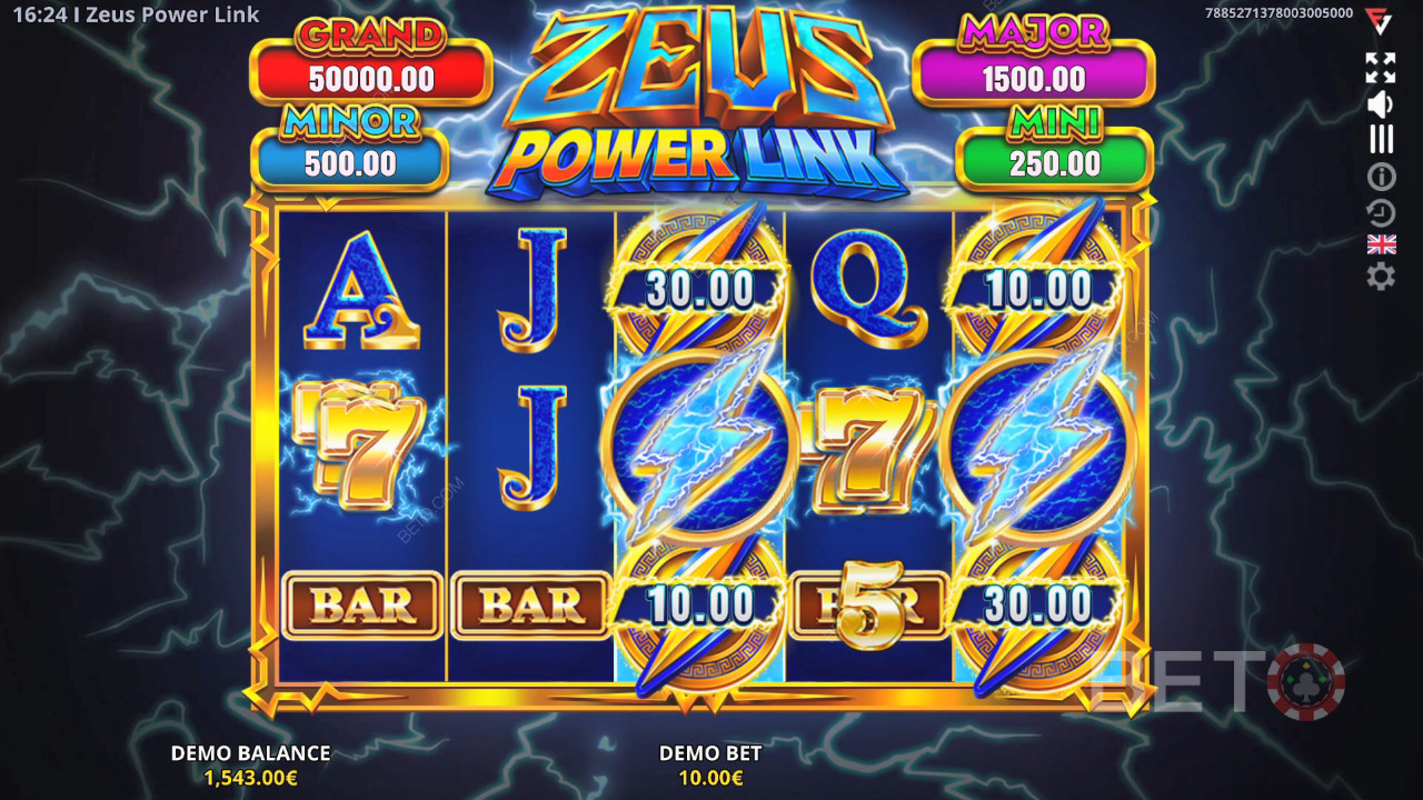 Zeus Power Link Δωρεάν Παιχνίδι