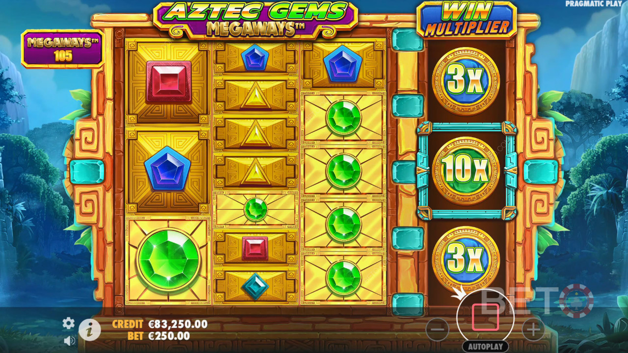 Aztec Gems Megaways Ανασκόπηση από BETO Slots