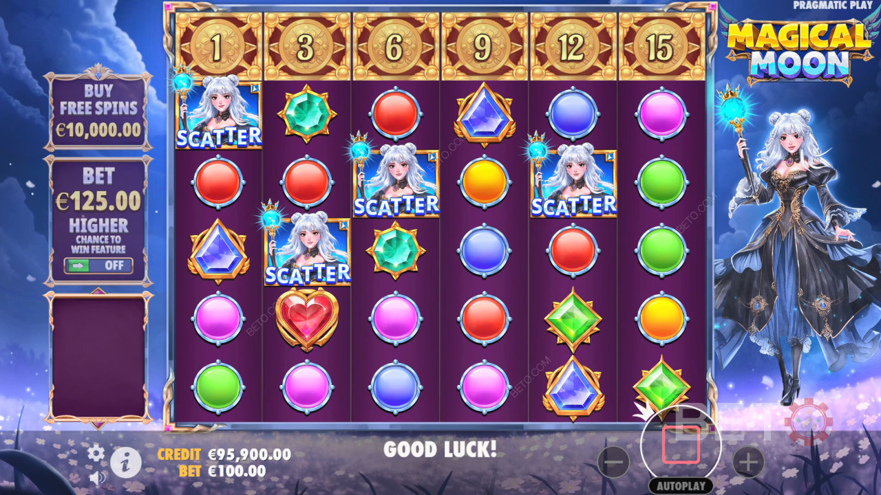 Magical Moon Ανασκόπηση από BETO Slots