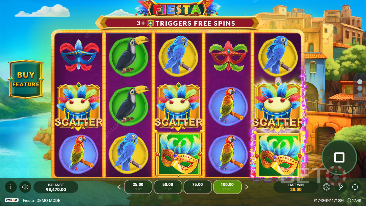 Ανασκόπηση Fiesta από BETO Slots