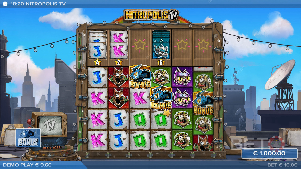 Ανασκόπηση Nitropolis TV από BETO Slots