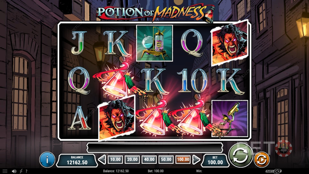 Ανασκόπηση του Potion of Madness από την BETO Slots