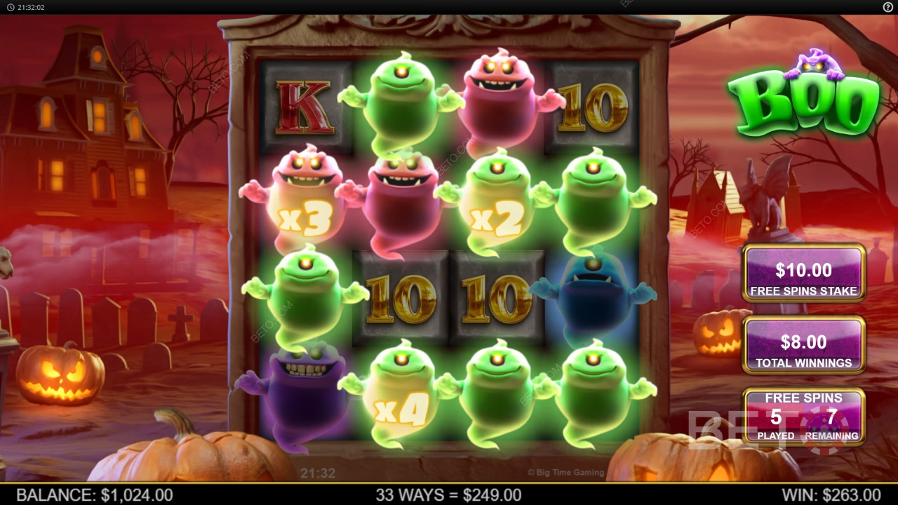 Boo Ανασκόπηση από BETO Slots