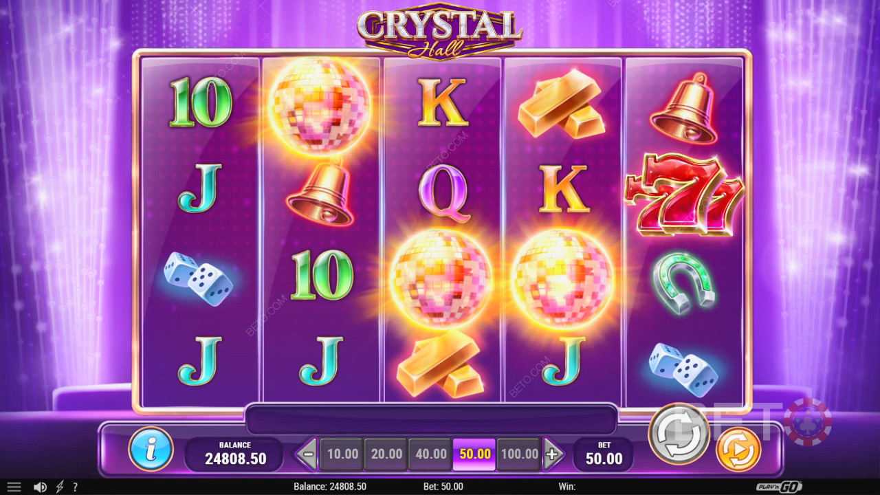 Crystal Hall Ανασκόπηση από την BETO Slots