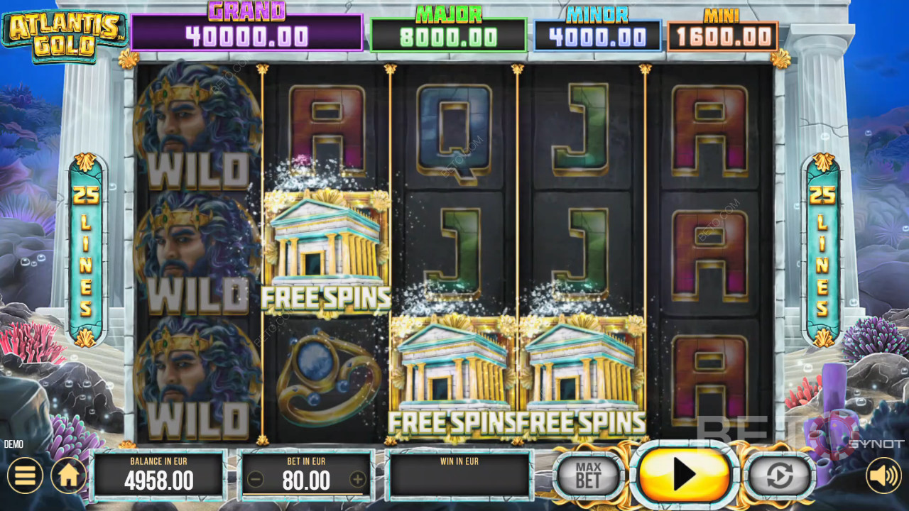 Atlantis Gold (SYNOT) Δωρεάν Παιχνίδι