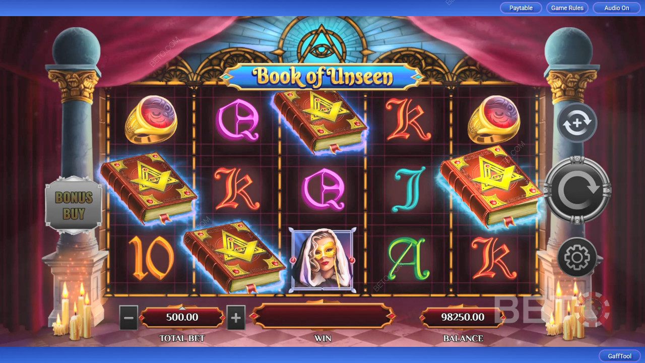 Book of Unseen Ανασκόπηση από BETO Slots