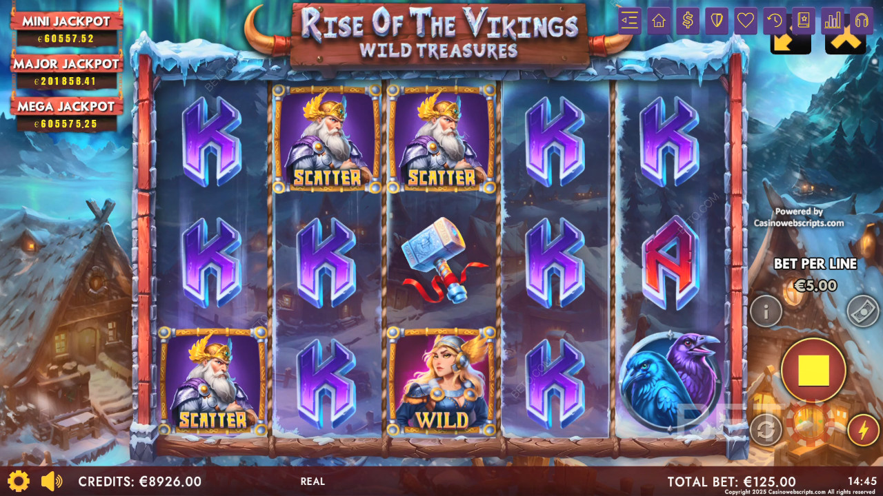 Rise of The Vikings - Wild Treasures Δωρεάν Παιχνίδι