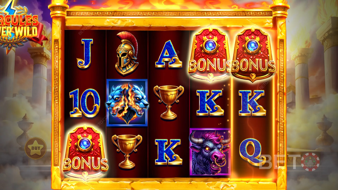 Hercules Power Wild Ανασκόπηση από BETO Slots