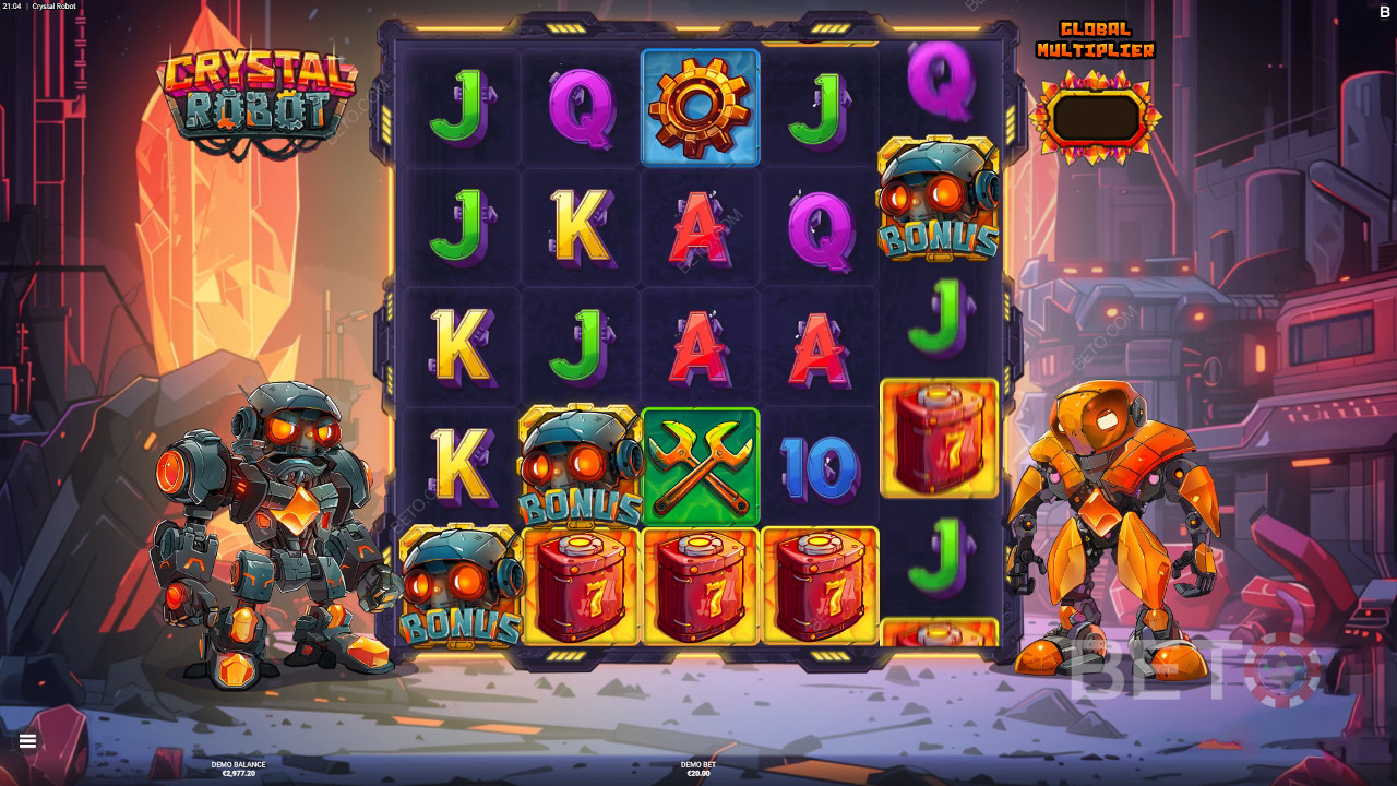 Crystal Robot Δωρεάν Παιχνίδι