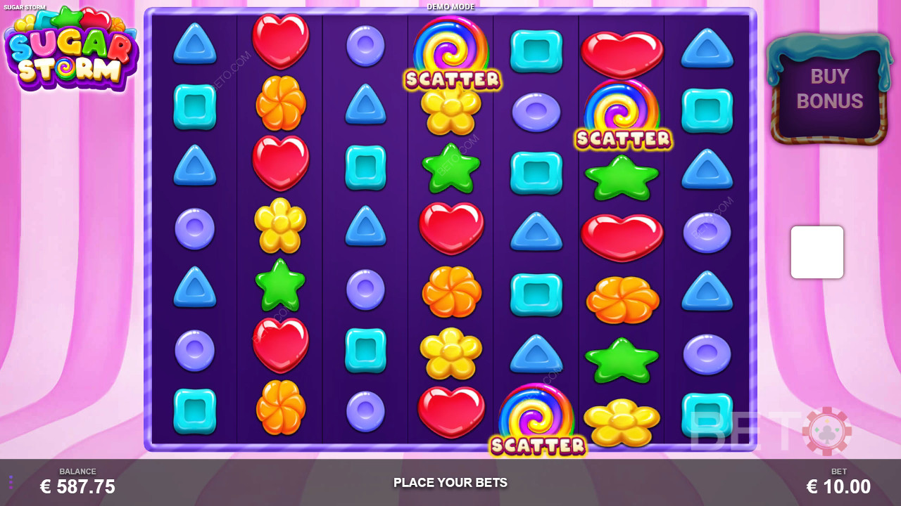 Ανασκόπηση της Sugar Storm από την BETO Slots