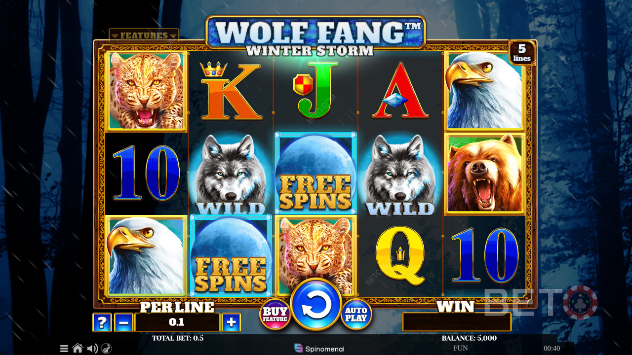 Wolf Fang Winter Storm Ανασκόπηση από BETO Slots