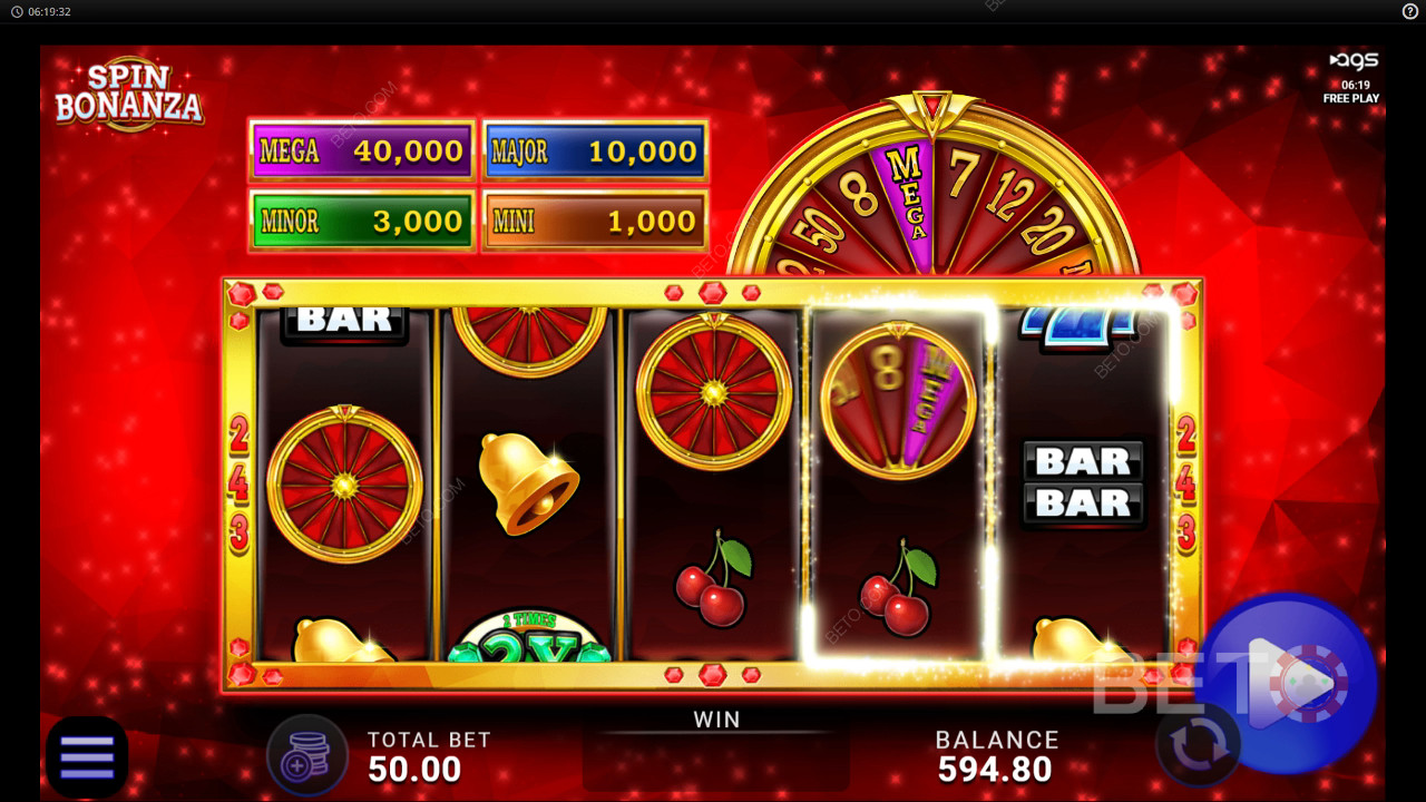 Spin Bonanza Ανασκόπηση από BETO Slots