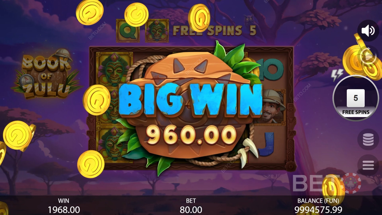 Book of Zulu Ανασκόπηση από BETO Slots