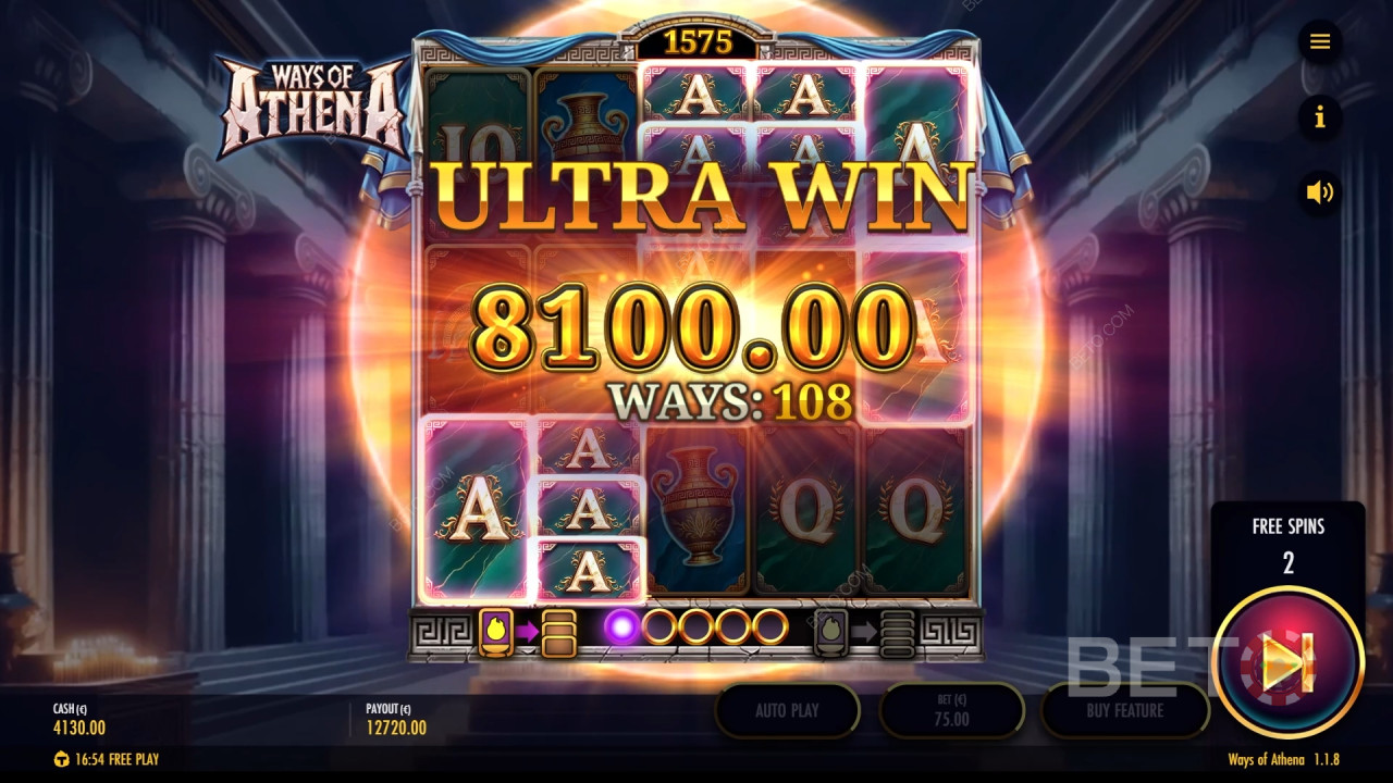 Ways of Athena Δωρεάν Παιχνίδι