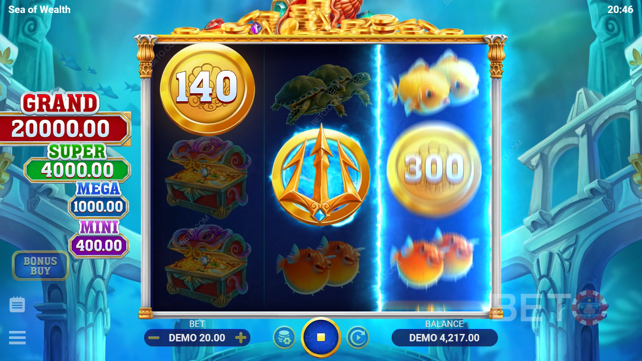 Sea of Wealth Δωρεάν Παιχνίδι
