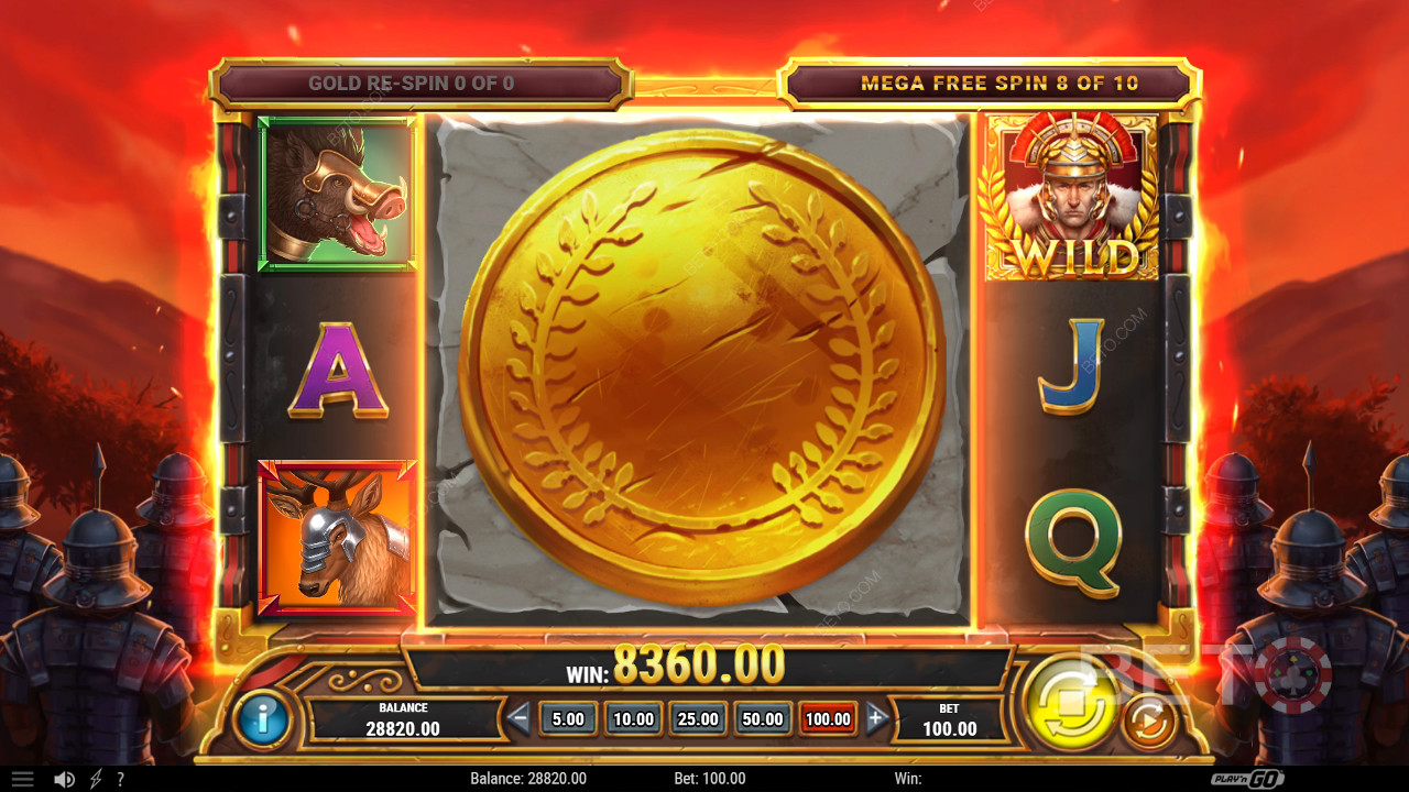 Κερδίστε 4.000x το στοίχημά σας στο Legion Gold Victory Video Slot!