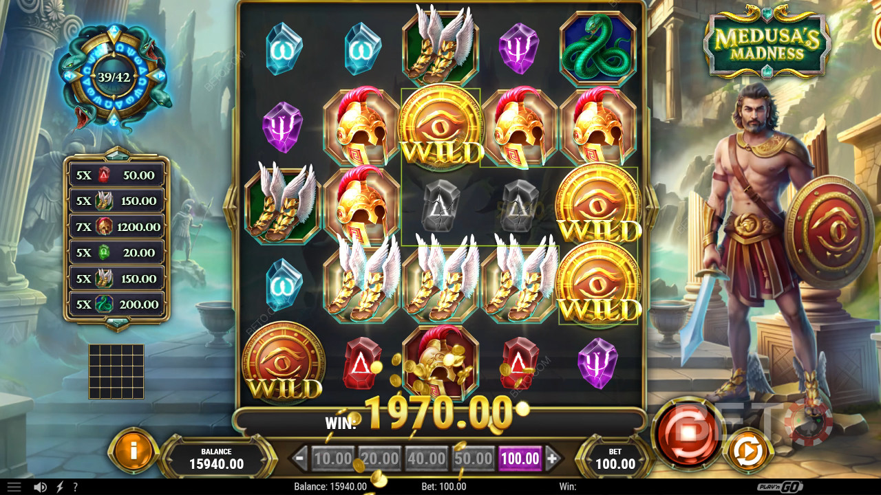 Medusa's Madness Δωρεάν Παιχνίδι