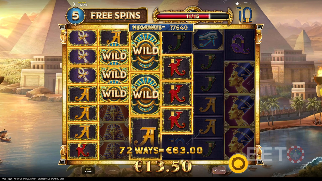 Wings of Ra Megaways Ανασκόπηση από BETO Slots