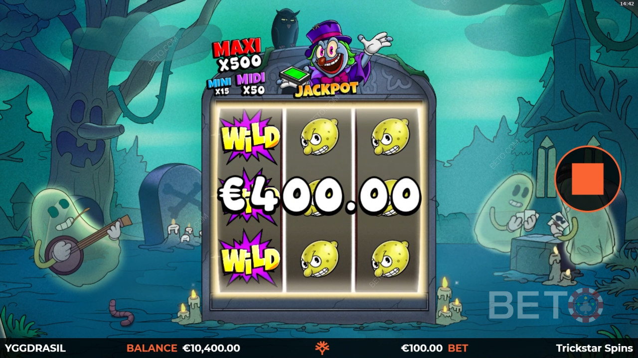 Trickstar Spins Δωρεάν Παιχνίδι