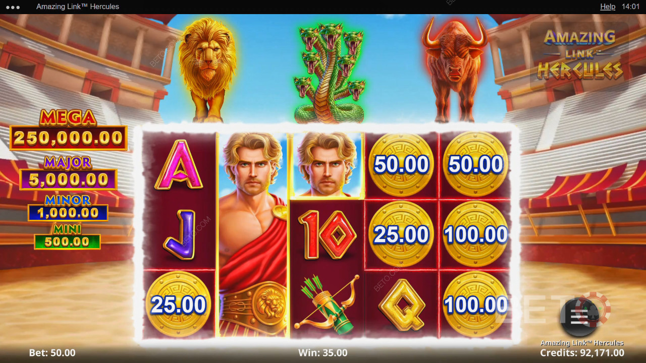Amazing Link Hercules Δωρεάν Παιχνίδι