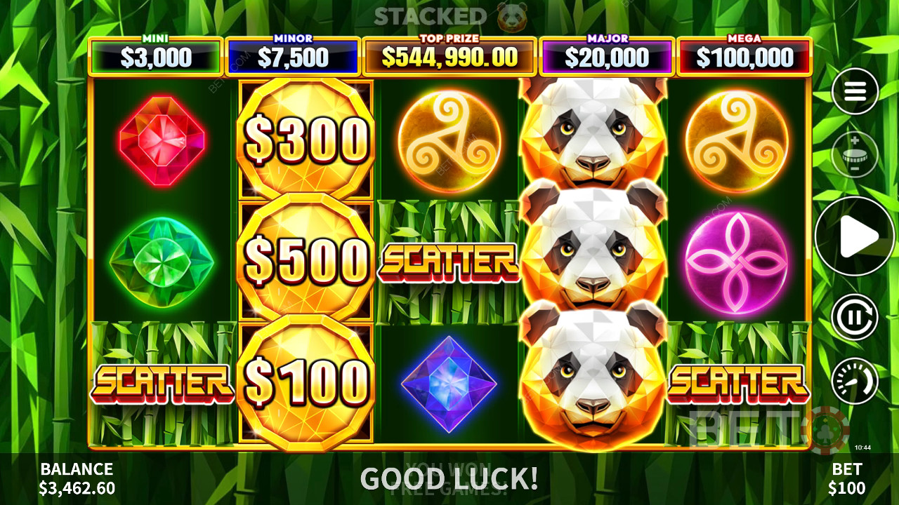 Panda Hold & Spin Δωρεάν Παιχνίδι