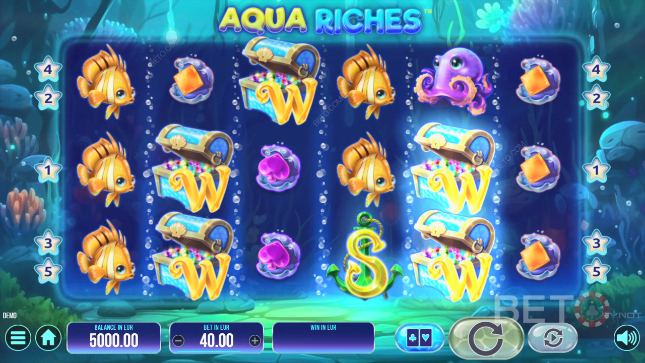 Aqua Riches Δωρεάν Παιχνίδι