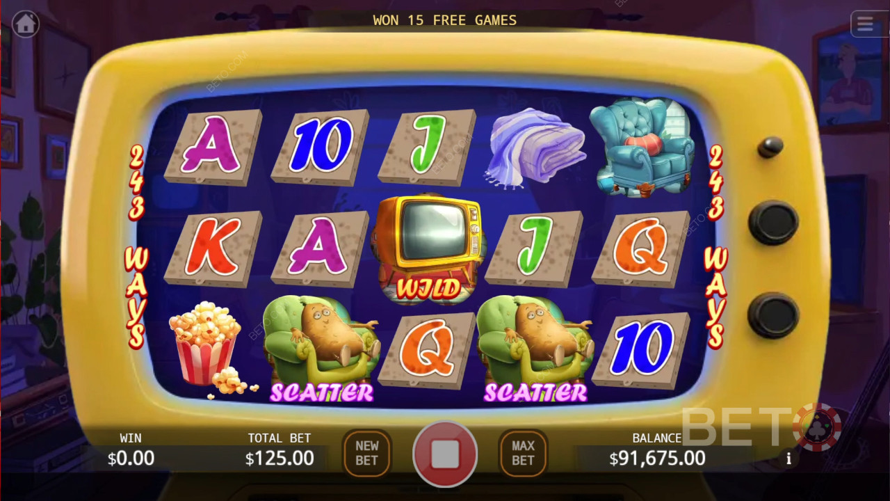 Couch Potato κριτική από BETO Slots