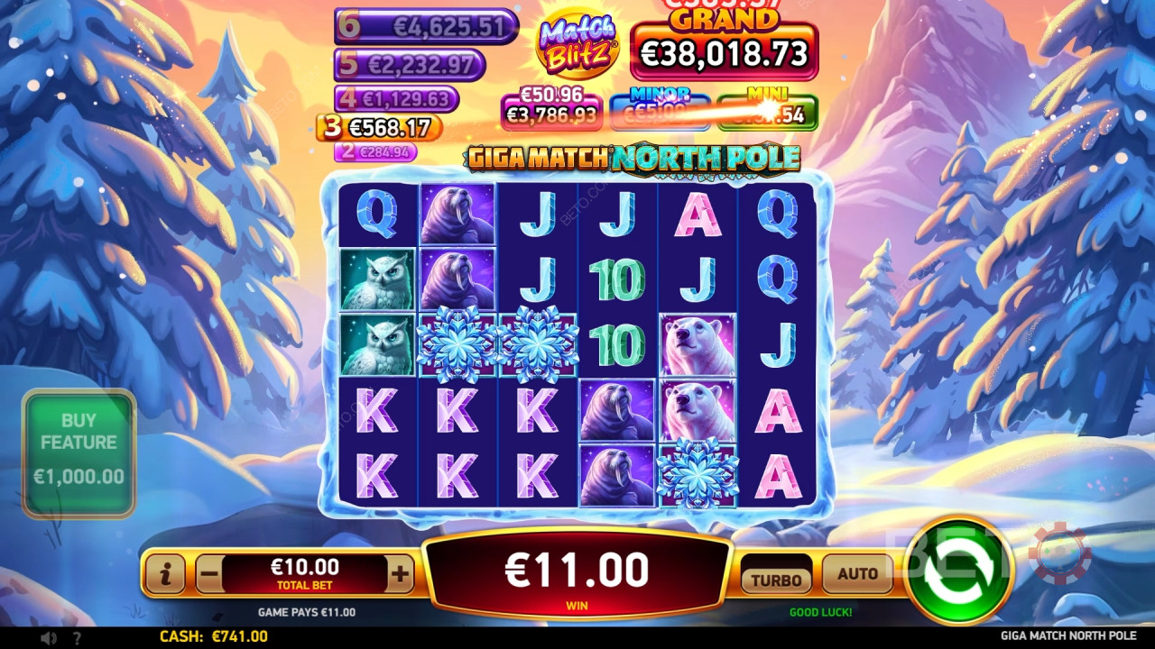 Giga Match North Pole Δωρεάν Παιχνίδι